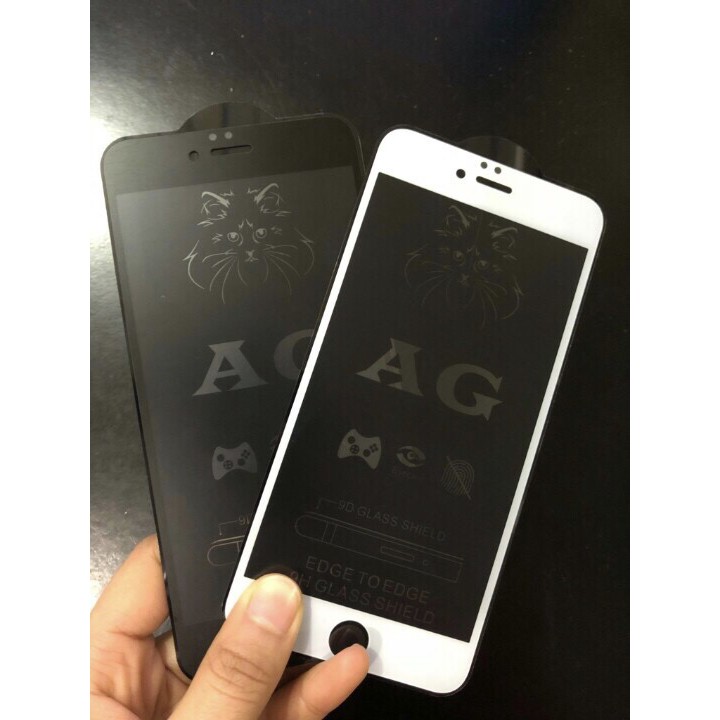 Kính Cường Lực Iphone CHỐNG VÂN TAY Full Màn Cho Iphone 6/6s/6plus/6splus/7/8/7plus/8plus/X/Xs/Xsmax/ip11/11pro/11promax | BigBuy360 - bigbuy360.vn