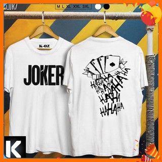 (FULL SIZE + ẢNH THẬT) Áo thun tay lỡ JK3 thằng hề JOKER OVERSIZE UNISEX (2 Màu ĐEN-TRẮNG)