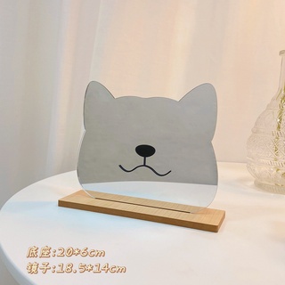 Gương để bàn decor kiểu dáng độc đáo - UniLabel
