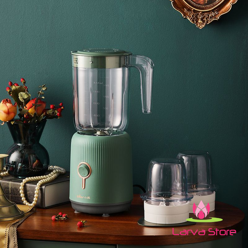 Máy xay Bear 3 cối xay sinh tố, xay thịt và xay các loại hạt BL- B10V2