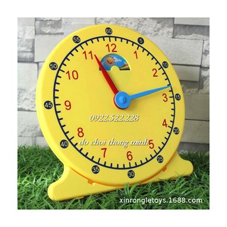 Dạy trẻ học xem giờ - Đồng hồ Montessori  LOẠI TO CHUẨN 30cm