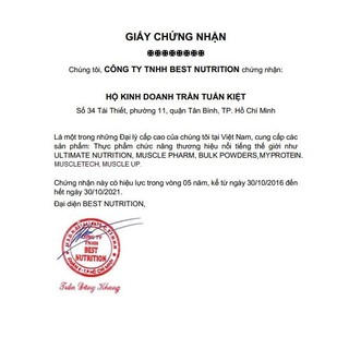 TPCN Sữa Tăng Cơ Impact whey isolate MP