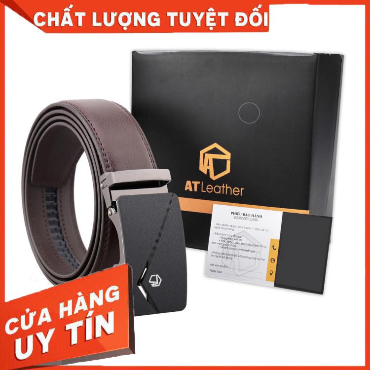 HÀNG NHẬP KHẨU - Thắt lưng nam da thật Anh Tho Leather - P134 (Đen, Nâu) - Hàng Nhập Khẩu 1000