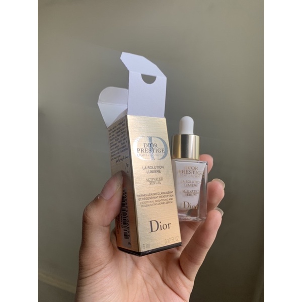 Serum dưỡng trắng da Dior Prestige Light In White La Sollution Lumiere