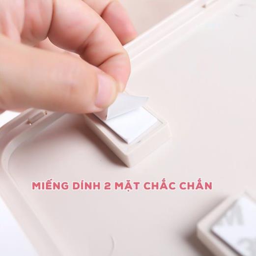 Hộp đựng túi rác, túi nilong dán tườngQH