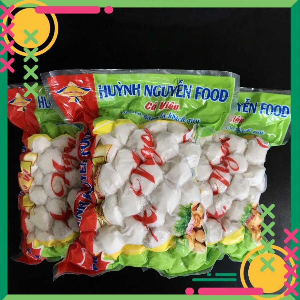 Cá viên chiên Huỳnh Nguyễn/ Chả cá xiên que/ ăn vặt, nhúng lẩu, viên xiên viên thả lẩu