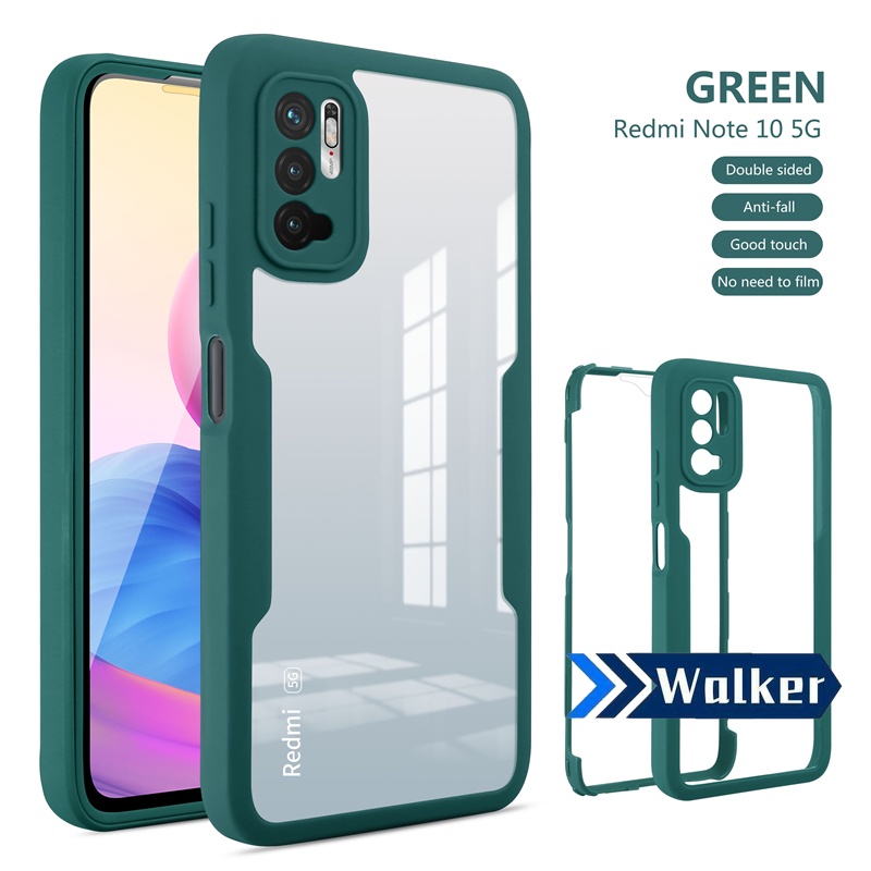 Ốp điện thoại chống sốc bảo vệ 360 độ cho Xiaomi Mi 11 Lite Poco F3 X3 Pro NFC Redmi 9 9A 9C K40 10 Pro Max