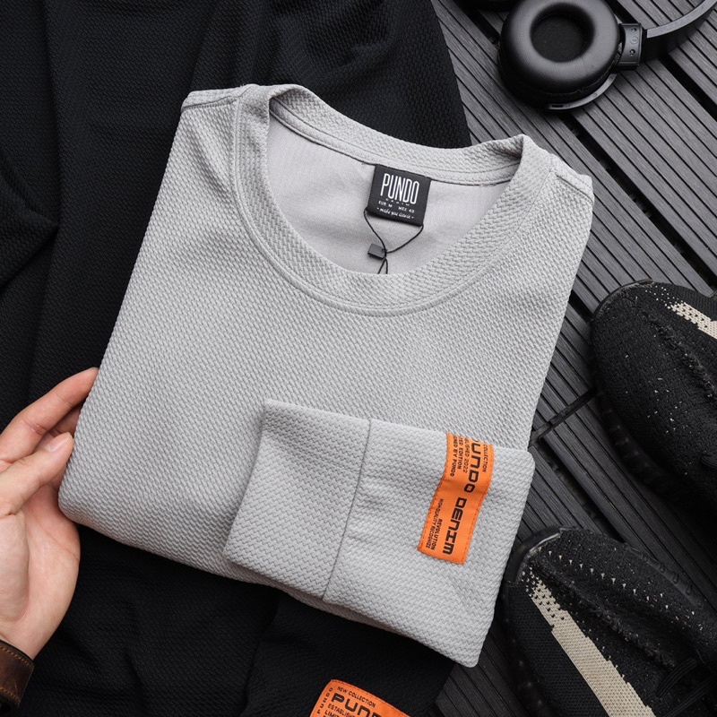 Sweater pundo chất vải cotton xốp, form áo thoải mái nam và nữ