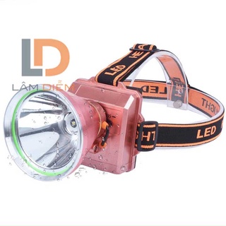 Đèn pin đeo đầu 200w pin trâu siêu sáng 3 chế độ sáng hiển thị phần trăm pin 869