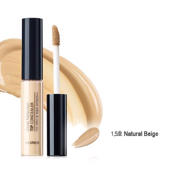 Che Khuyết Điểm The saem Cover Perfection Tip Concealer SPF28