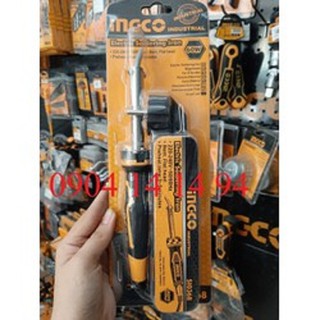 Mỏ hàn chì INGCO SI0368 máy hàn công suất đầu vào 60W thời gian làm nóng 3 ~ 5 phút đầu cong phẳng [CHÍNH HÃNG]