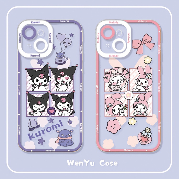 Ốp Điện Thoại Silicon Dẻo Họa Tiết Hoạt Hình Melody Cho Apple Iphone 13 11 12 XR XS 7 8P 6S SE Pro