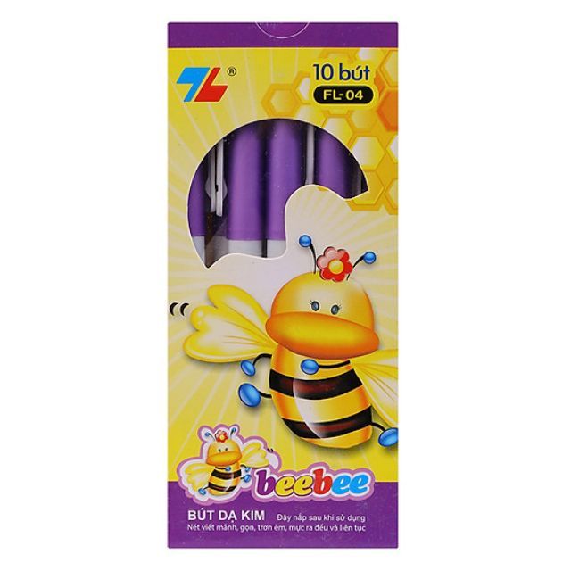 Bút Lông Kim FL-04 Bee Bee Hộp 10 cây]