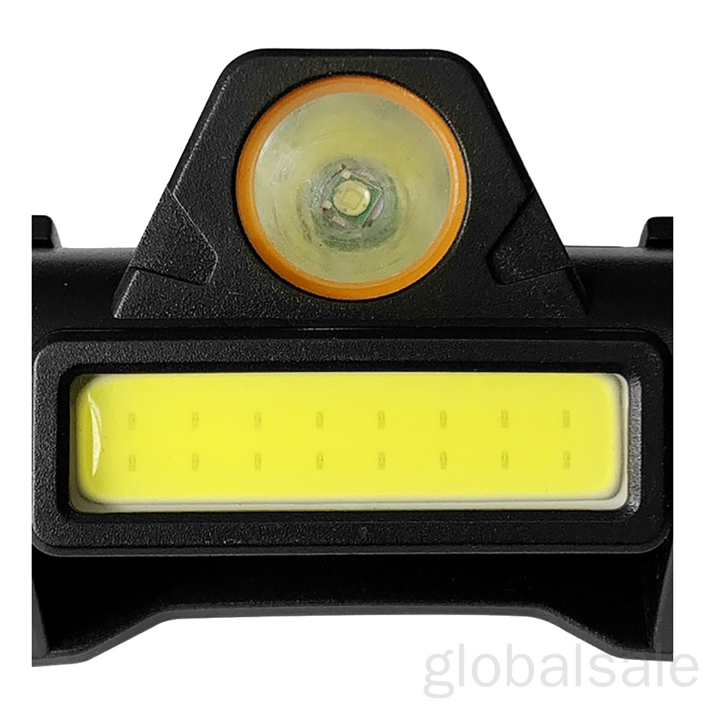 Đèn pin đeo đầu 5W có thể điều chỉnh 90 độ hỗ trợ sạc lại tiện dụng