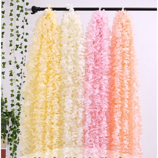 Dây Hoa Lá Giả 1m - Dây Leo Trang Trí Nhà Cửa, Tiệc Cưới, Cổng Hoa, Cầu Thang & Ngày Lễ