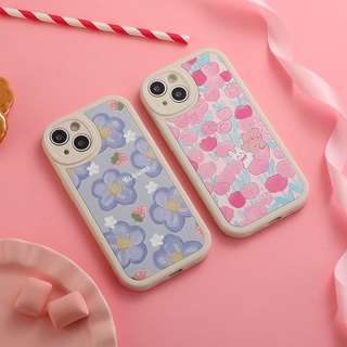 Ốp Điện Thoại Mềm Hình Hoa Mắt Thiên Thần Cho IPhone 13 12 11 Pro Max XS X XR 6 7 8 6s Plus