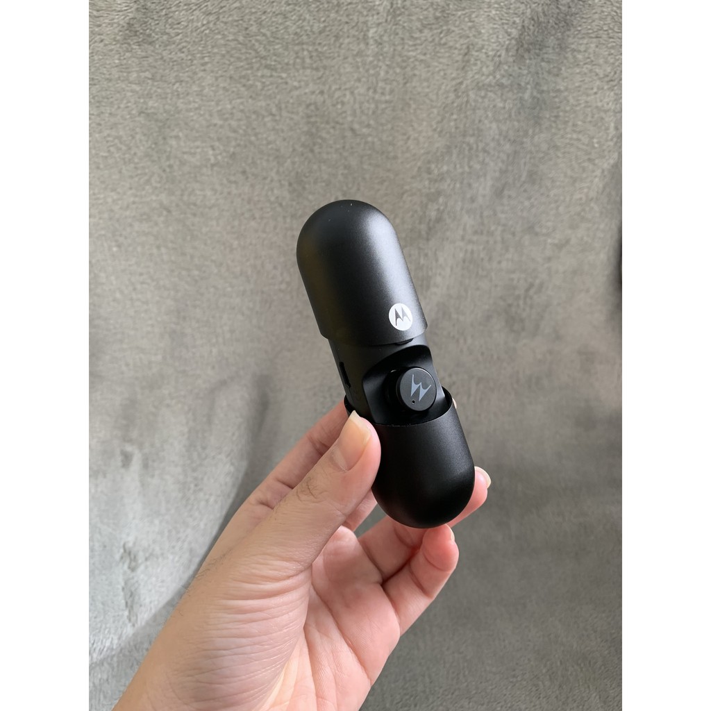 [HÀNG CHÍNH HÃNG] Tai nghe Motorola VerveBuds400 TWS - Bluetooth V5.0- Touch control- Chống nước IPX6