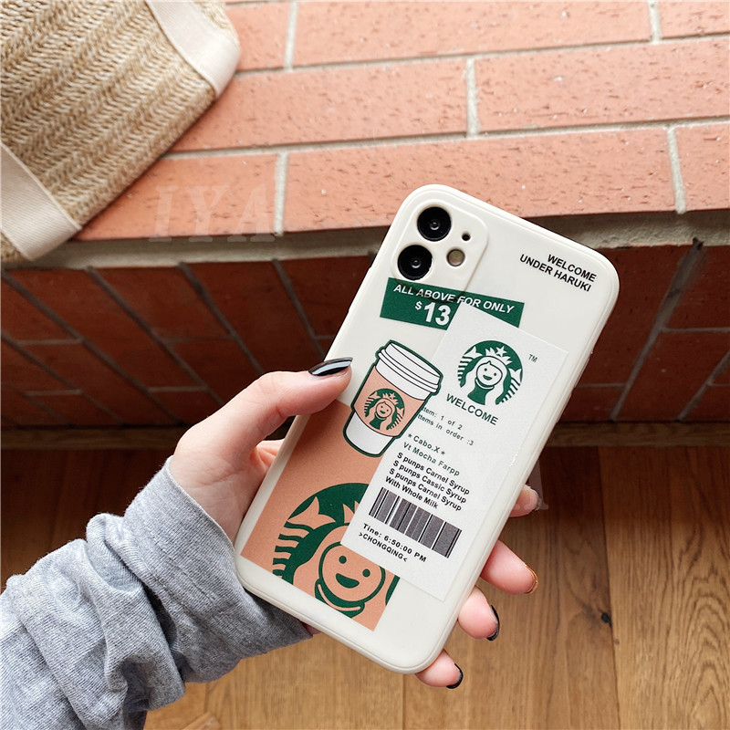 Ốp Lưng Tpu Họa Tiết Starbucks Thời Trang Cho Vivo Y20I Y12I Y12 Y20 Y30 Y30I Y12S Y20S Y17 Y11 Y15 Y19 Y53 Y85 Y50 Y91 Y93 Y91I Y91C V9