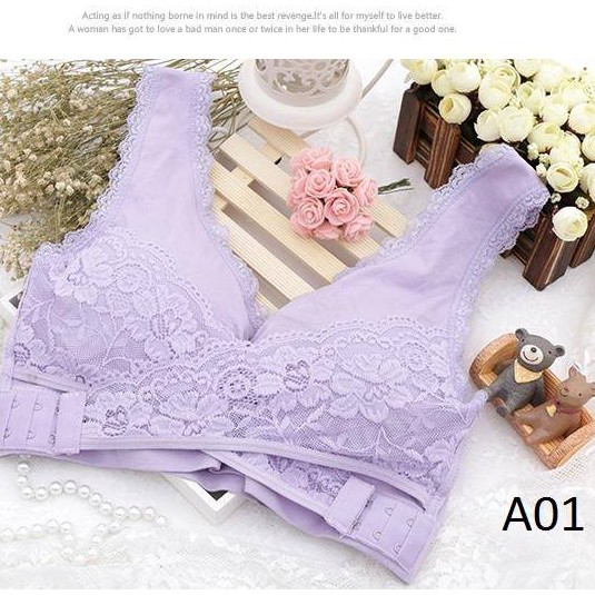 Áo bralette lưới phối ren Mahola A01