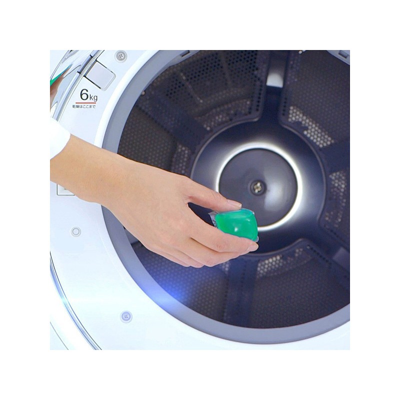 Viên giặt xả Gel Ball 3D hộp 18 viên xuất xứ Nhật Bản