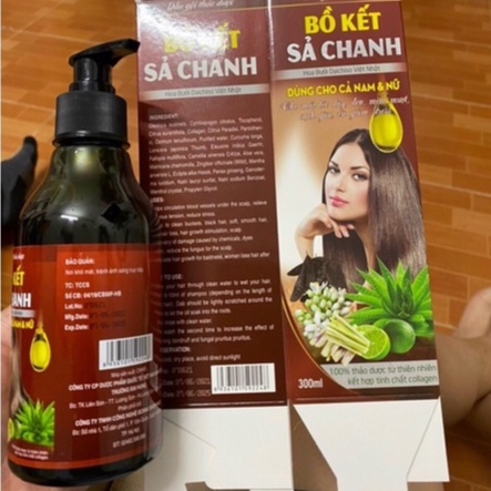 DẦU GỘI THẢO DƯỢC SẢ CHANH 300ml
