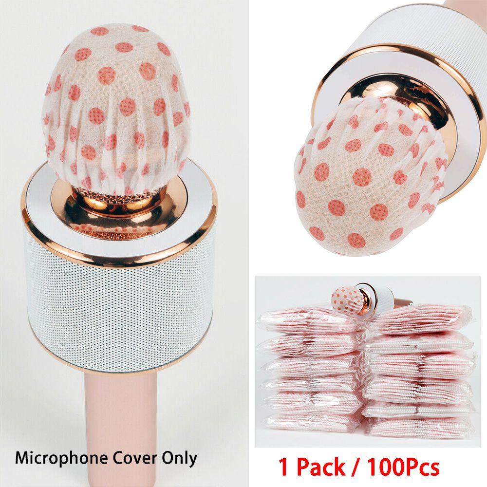 Set 100 Vỏ Bọc Bảo Vệ Micro Chắn Gió Dùng Một Lần Tiện Lợi
