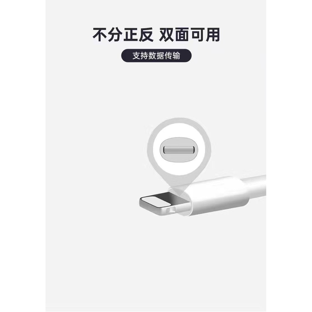 Iphone Dây Cáp Sạc Truyền Dữ Liệu Cho Iphone 11 / Xs / Max Dài 1m 12