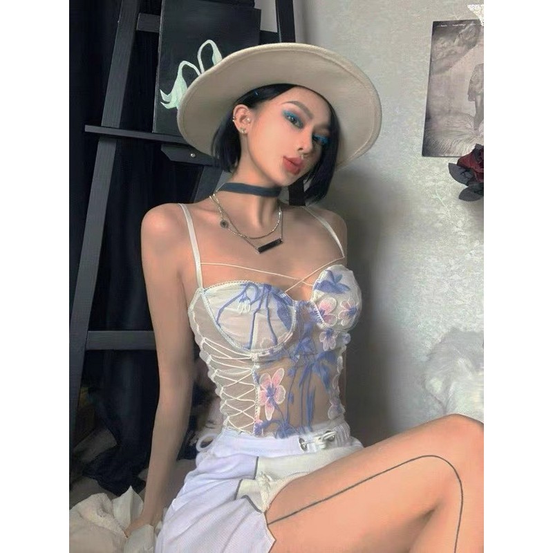 Đồ ngủ sexy FREE SHIP jum thêu hoa cây dừa xanh quyến rũ | BigBuy360 - bigbuy360.vn