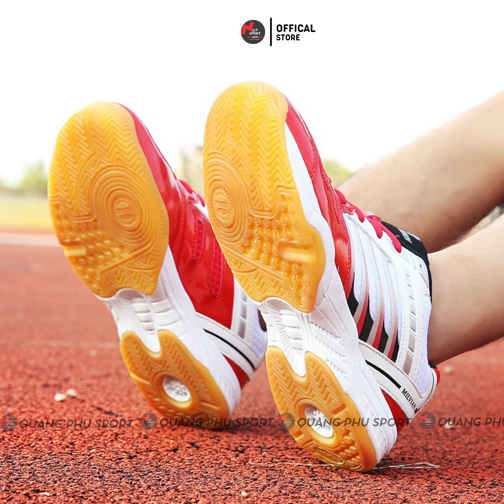 Giày Cầu Lông Chơi Thể Thao Nam Nữ Siêu Nhẹ Thoáng Khí Chống Trượt Cao Cấp