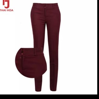 CÓ SẴN. Quần tây Thái Hòa màu đỏ đô mã 79 có size đại