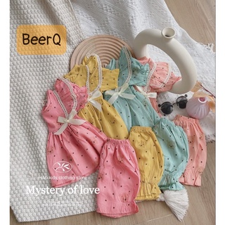 Set đồ Bộ cọc tay cho bé gái