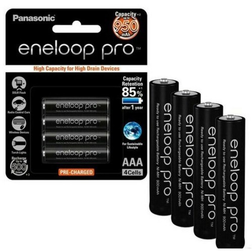 vỉ 4 pin AAA eneloop pro 950mAh - MTAene950 - ene950AAA