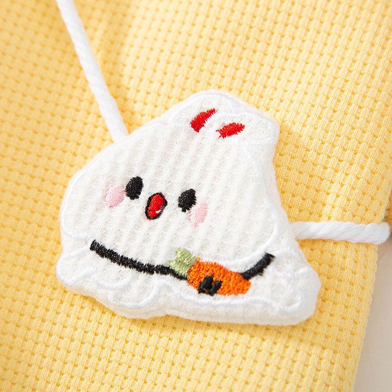 Quần áo chó mèo thú cưng: Áo họa tiết thỏ dễ thương vắt chéo