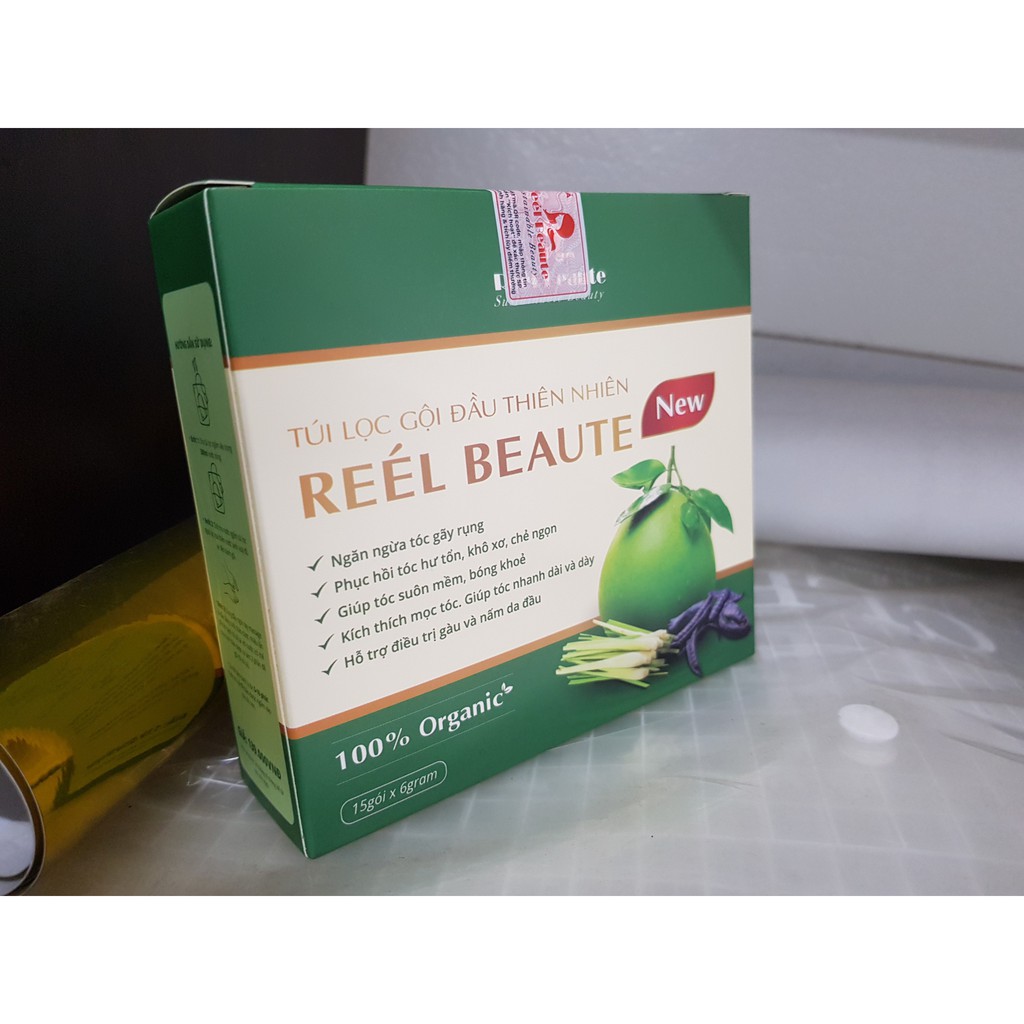 TÚI LỌC GỘI ĐẦU THIÊN NHIÊN REÉL BEAUTE