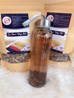 Trà hoa ngũ cốc ( tặng kèm 1 bình thuỷ tinh 500ml)