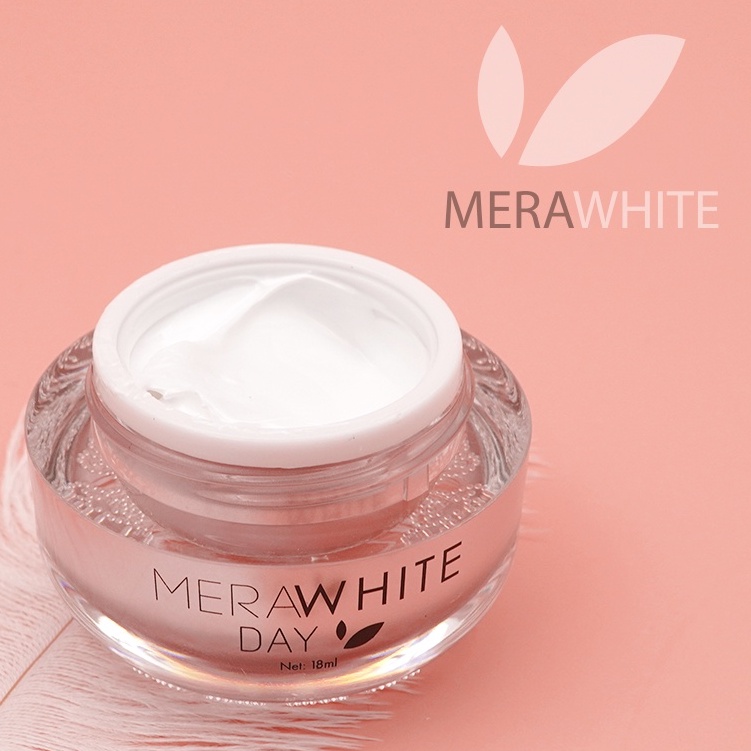 Kem dưỡng trắng da ban ngày MERAWHITE DAY - mờ nám - tàn nhang - chống lão hóa da 18ml