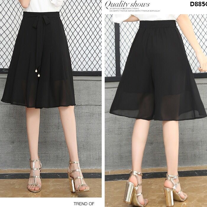 Quần Giả Váy Ống Rộng Lưng Cao Thời Trang 2019 | BigBuy360 - bigbuy360.vn