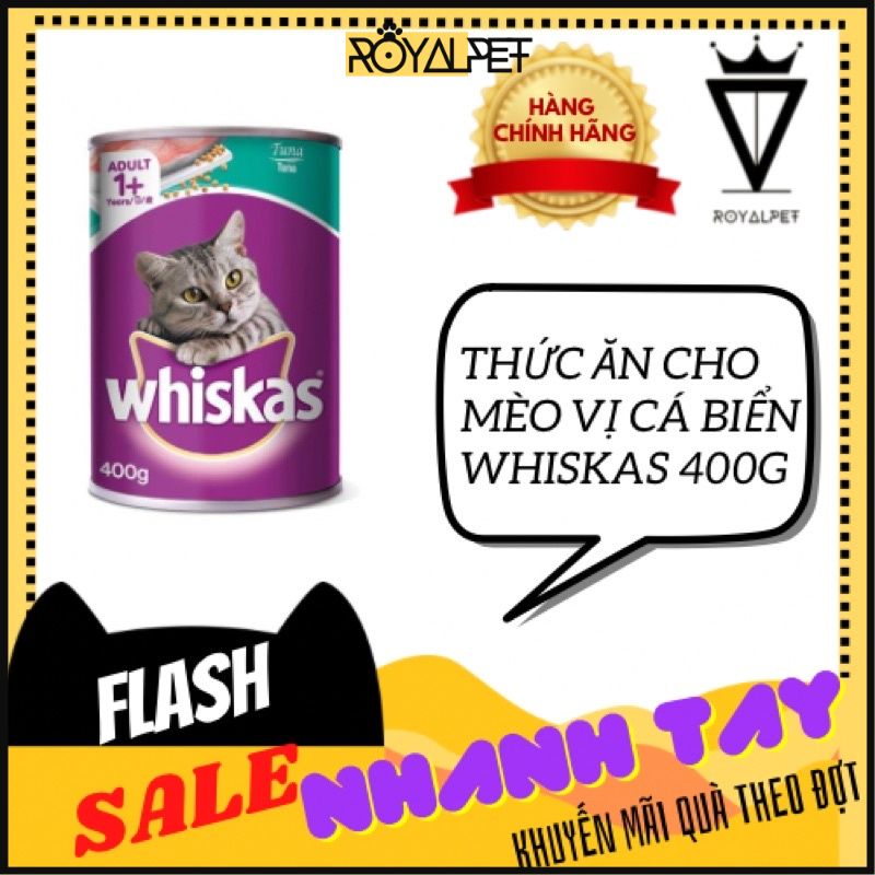 THỨC ĂN CHO MÈO VỊ CÁ BIỂN 400g NHẬP THÁI