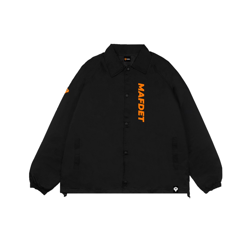 Áo khoác dù unisex Mafdet màu đen local brand ONTOP