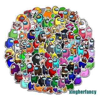 Set 100 Miếng Dán Dùng Trang Trí Ván Trượt / Guitar / Laptop / Vali Du Lịch