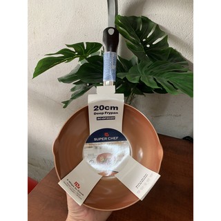 Chảo chống dính ceramic sâu lồng super chef sc-df2020 - 20cm