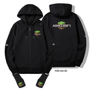 Áo khoác Hoodie, bao tay Minecraft