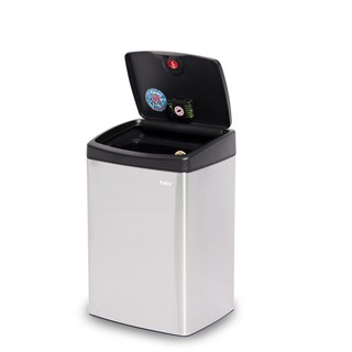 Thùng Rác Fitis Inox Nhấn Vuông Nhỏ STS1-901