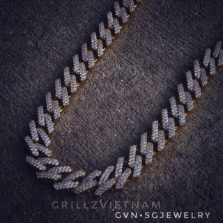Dây chuyền Cuban Hiphop Chain Cuff