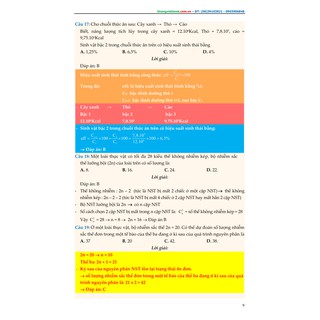Làm Chủ Đề Thi Trắc Nghiệm Sinh Học