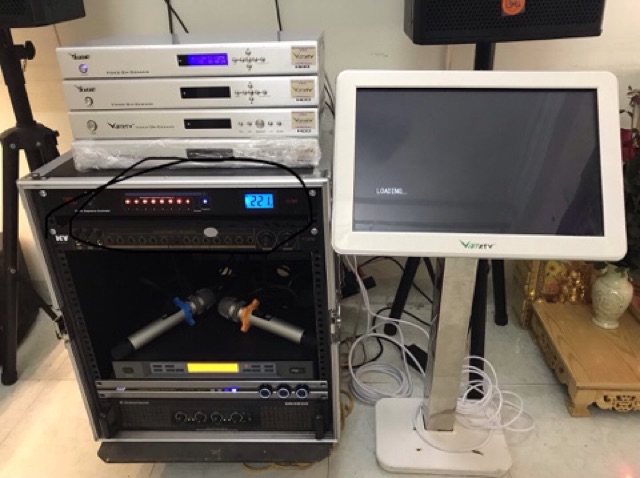 🇻🇳 MÀN TRẮNG VIETKTV 19inch + ĐẦU VIETKTV SD 3TB Cũ Đẩy đủ Phụ Kiện đi kèm