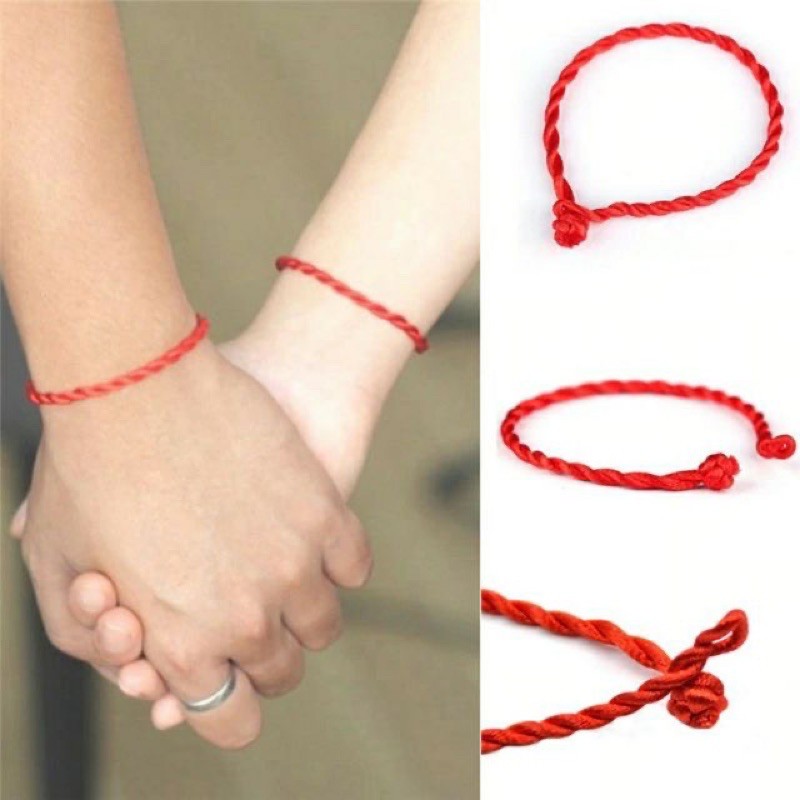 Combo 200 Vòng Tay Chỉ Đỏ