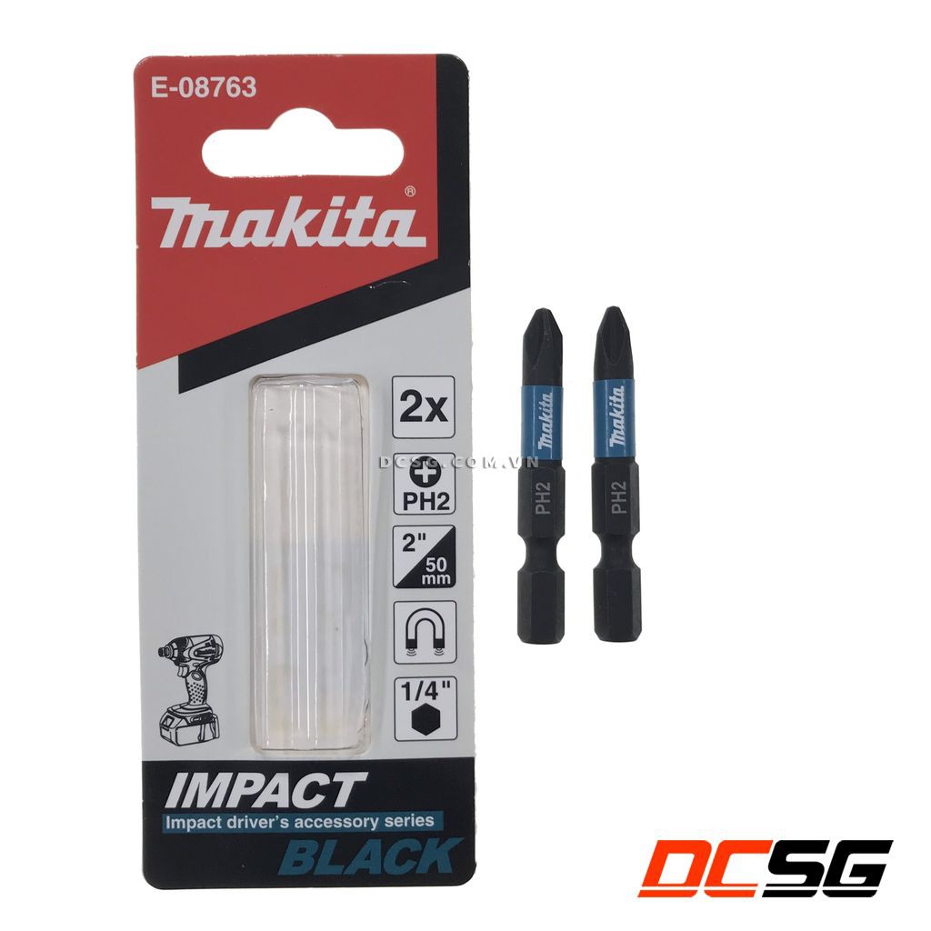 Bộ 02 mũi vít IMPACT BLACK PH2-PH3 Makita | DCSG