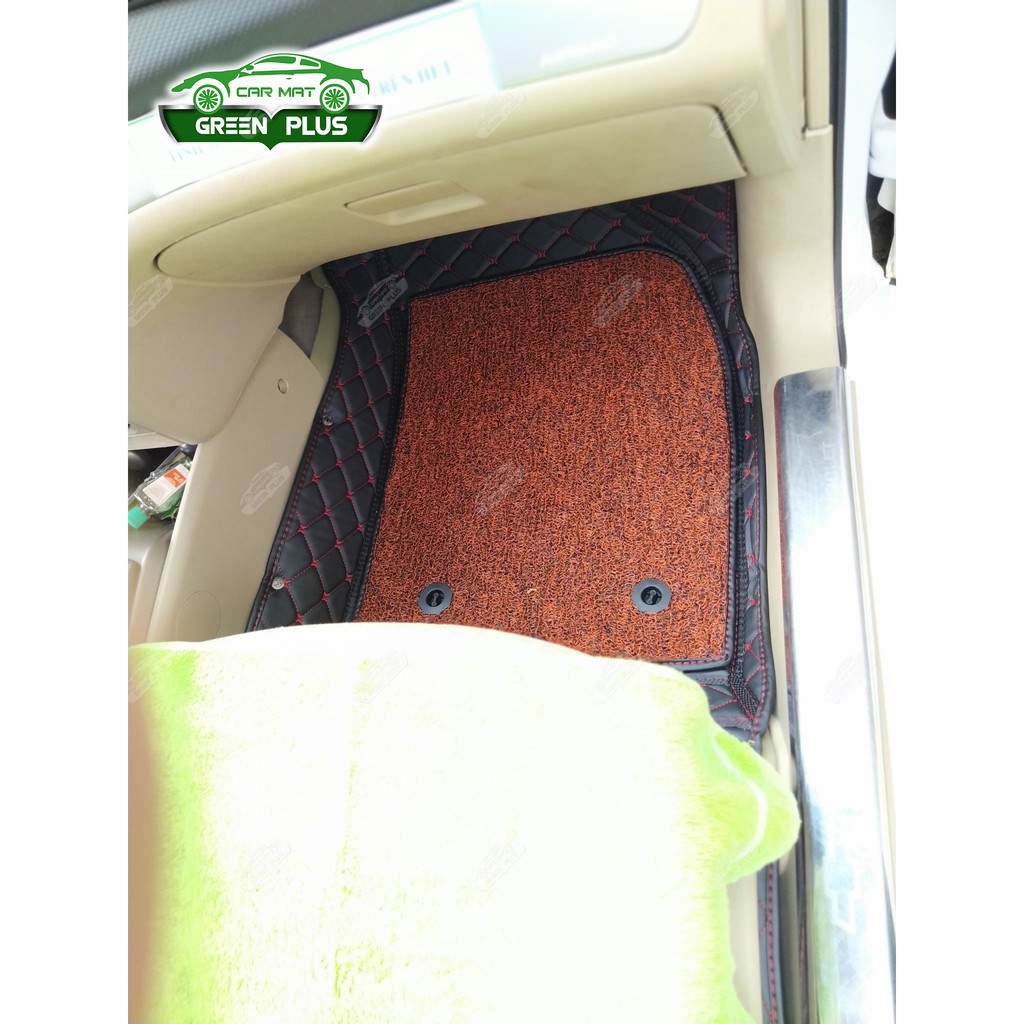 Thảm lót sàn ô tô 6D Chevrolet Aveo chống nước, không mùi, phủ kín 90% sàn xe