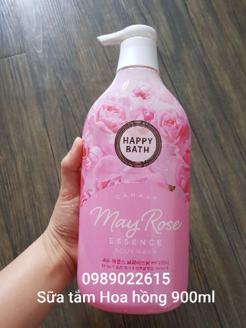 Sữa tắm Cao cấp Happy Bath Hàn Quốc 900ml HSD  2023